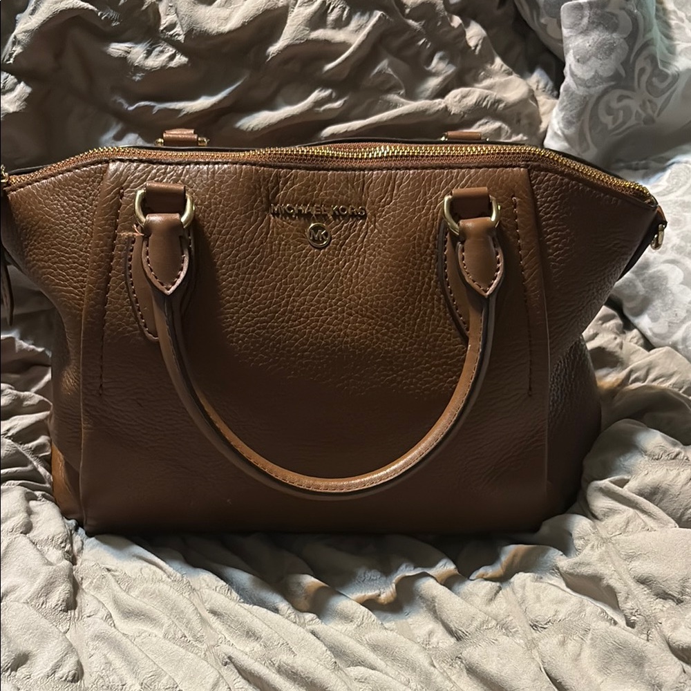 Michael Kors Brown Leather Handbag